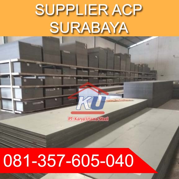 Aluminium Dinding ACP Seven 4mm Surabaya Jawa Timur Berbagai Warna Menarik